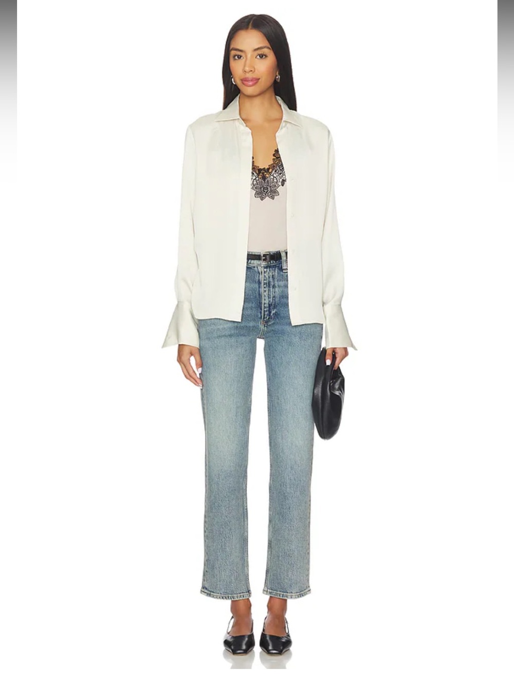 NWT Rag and Bone Harlow Mid Rise Ankle Straight. Size 24